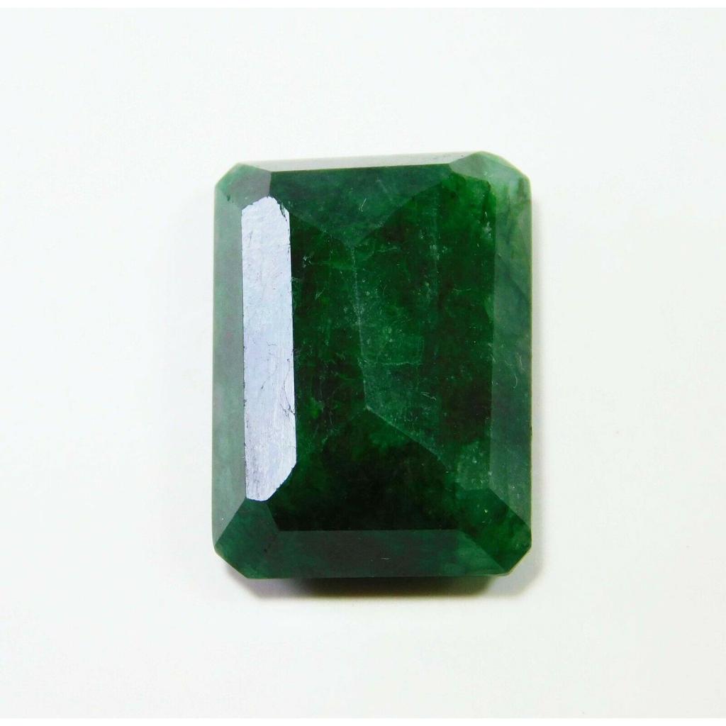 Natural Green Emerald Loose Gemstone Colombian Emerald Shape 24 ct for Jewelry Making and Crafts