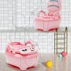 Folding Baby Urinal Seat Portable Boys and Girls Potties Cute Children's Toilet Chair  Urine Bucket
