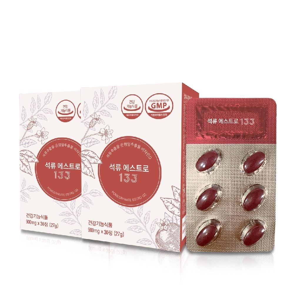 Женский suplement с гранатом для менопаузы Pomegranate Balance Эстроген Гранат Эстро 133 30 таблеток 4 шт | 30 таблеток 4 шт