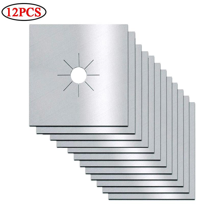 2025 Новый защитный коврик для газовой плиты Jesoo из тефлона, термостойкий, маслостойкий, легко чистящийся, кухонный гаджет в американском стиле