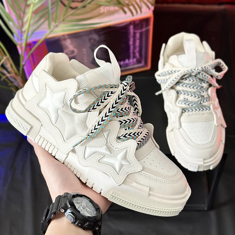 Новая мужская обувь нишевого дизайна, обувь-хлеб, мужская повседневная, обувь для скейтборда Guochao, новая мужская обувь