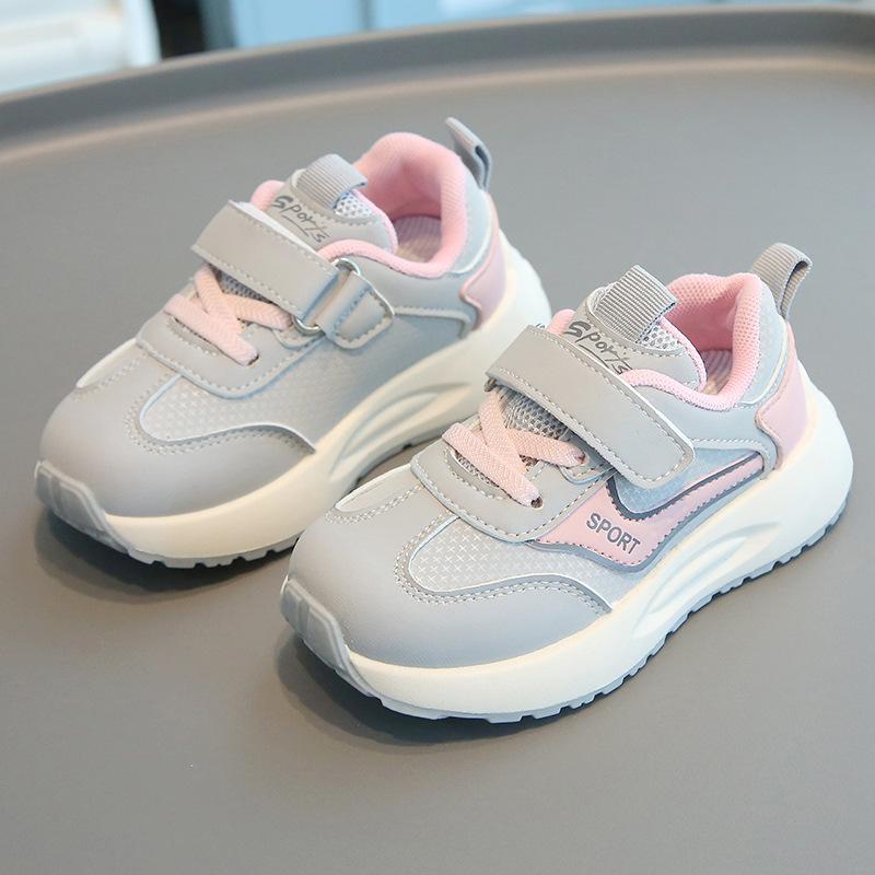 Детская повседневная обувь 2025 года, спортивная обувь для мальчиков и девочек, легкие кроссовки с мягкой подошвой