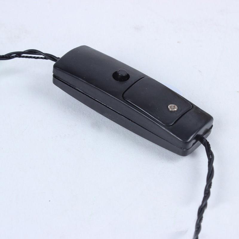 Светодиодные ожерелья с 8 лампочками, рождественские гирлянды со светодиодами, мини-шарики, светящиеся гирлянды, мебельные аксессуары