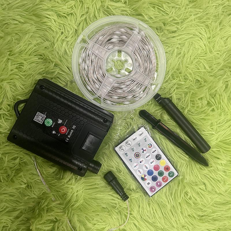 Разноцветные гирлянды с управлением по Bluetooth, с высокояркими светодиодами и медным проводом