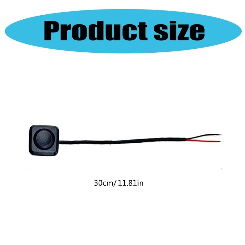 Кнопка Вкл Выкл 12В Кнопка-переключатель Автомобильный аксессуар Кнопки с клейкой основой Мгновенная кнопка Маленький кнопочный переключатель