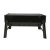 Foldable Barbecue Grill High Temperature Resistant Outdoor BBQ Charcoal Oven for Camping Small Size