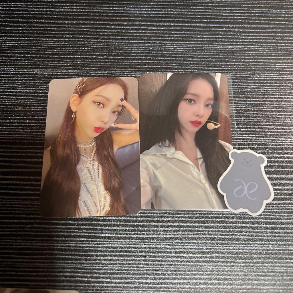 [USED] Aespa Karina Girls Savage Mumo Trading Card Set