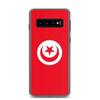 Телефонный чехол - Samsung - Galaxy S10 - Drapeau Tunisie - Souple - Multicolore