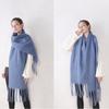 Scarves Classic Autumn Winter Female Cashmere Shawl Pashmina  Wraps Cashmere Scarves Solid Scarf