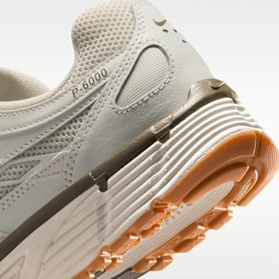 Nike P-6000 Светлая кость Средний оливковый Резина