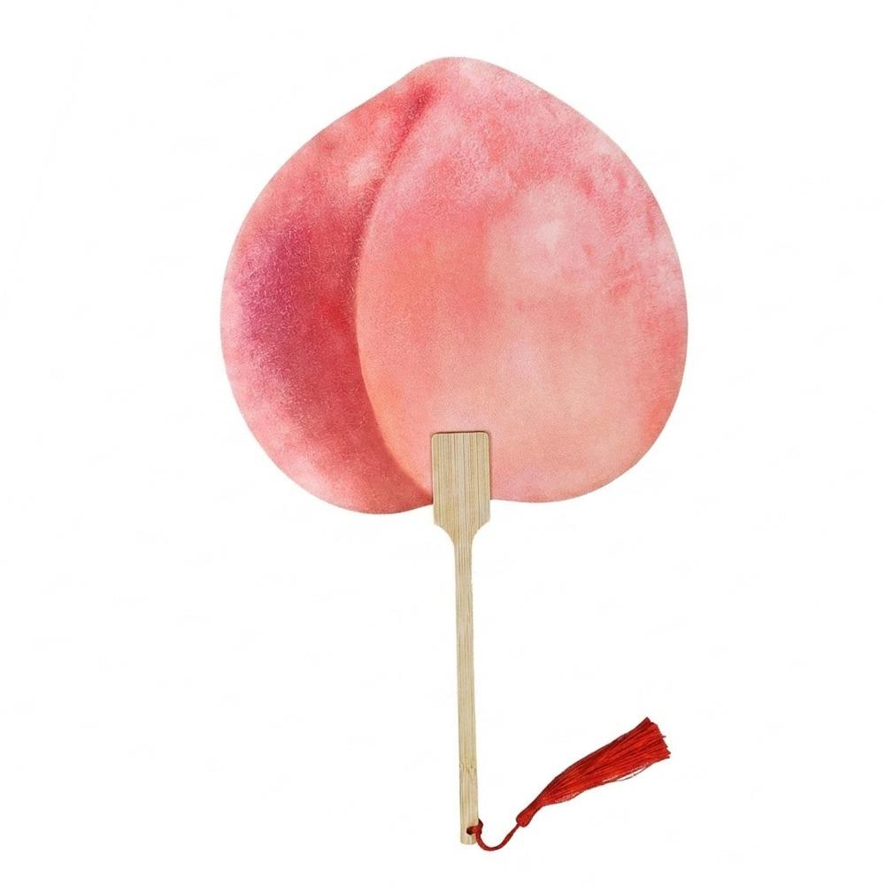 Cartoon Fruit Fruit Fan Multicolor Circular Fan Creative Handheld Fan Summer Season