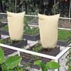 Plant Cold Proof Cover Winter Protection Frost Blanket with Adjustable Drawstring Zipper Freeze Protection Bag for Garden Shrubs Trees