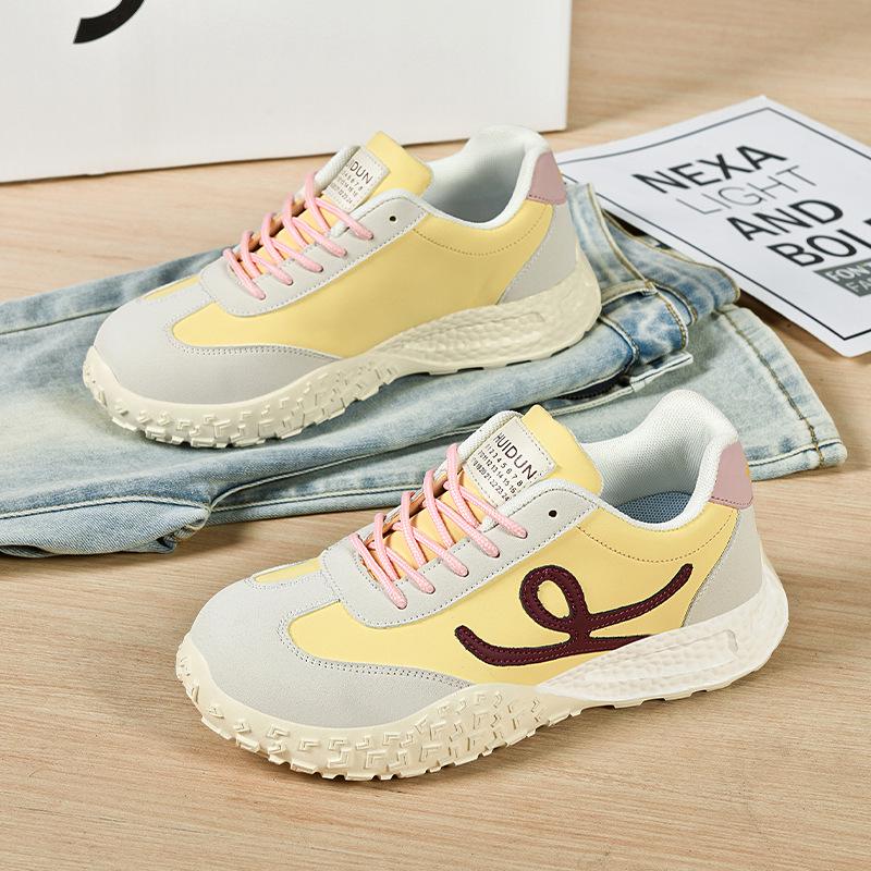 Женская легкая рабочая обувь со стальным носком - Дышащая, Нескользящая, Ударопрочная, Защита от проколов, для Осени и Зимы