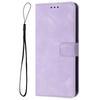 For Samsung Galaxy A34 5G Leather Case Solid Color Stand Wallet Cellphone Shell