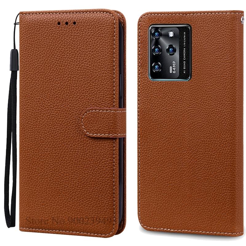 Для ZTE Blade V30 Чехол кожаный флип-кошелек Чехол для ZTE Blade V30 Чехол-книжка Чехол для ZTE Blade V30 Чехол для телефона Fundas