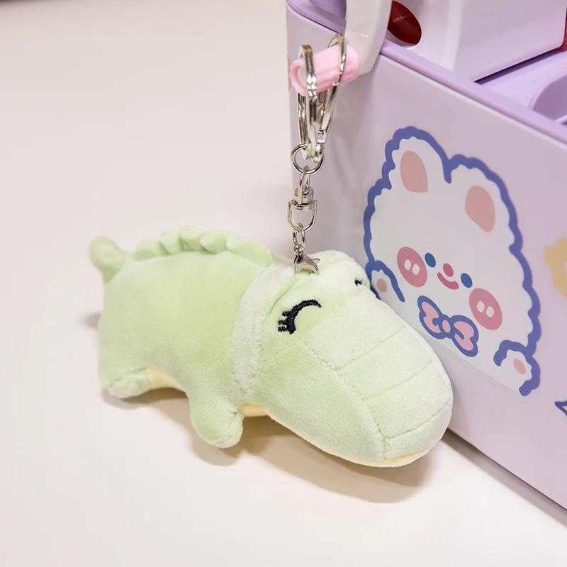 Мягкая плюшевая игрушка-подвеска в виде крокодила, мягкая креативная подушка в виде животного из джунглей, мультяшная подушка в виде аллигатора, подарок на день рождения