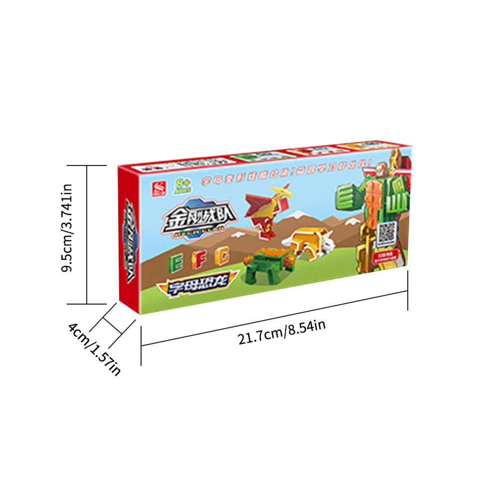 26 букв AZ Алфавит Робот тексты песен Боты Животное Динозавр Воин Деформация Фигурки