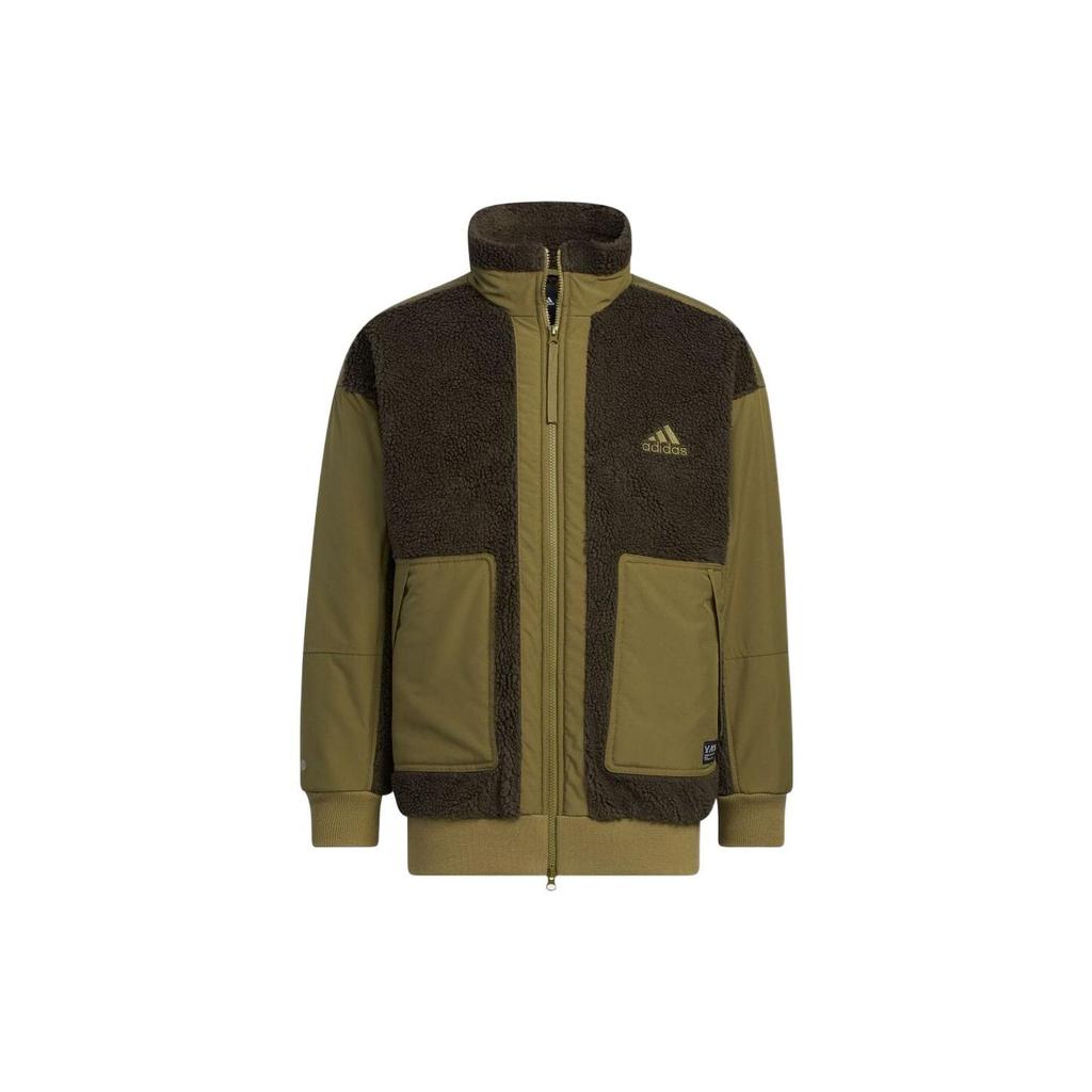 Adidas Color Block Logo Embroidered Jacket Men Jackets HP1390