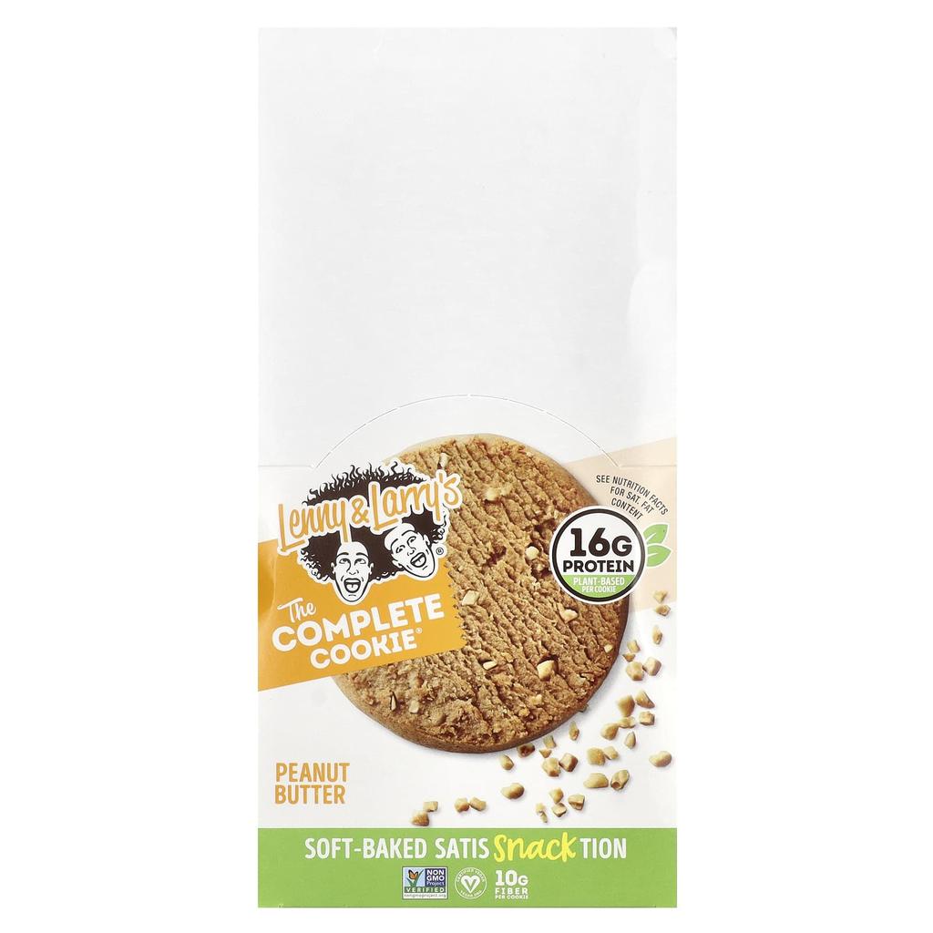 Lenny & Larry's The Complete Cookie®, Peanut Butter, 12 Cookies, 4 Oz (113 G) Each