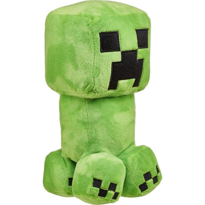 Peluche - Minecraft - HBN40 - Personnage Creeper - 20 cm - Vert - Mixte