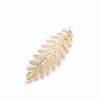 Модные аксессуары для волос Индивидуальность Золотой лист Жемчужная повязка на голову