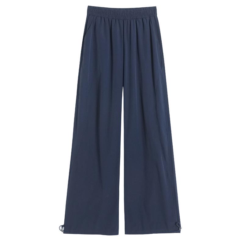 Женские летние быстросохнущие брюки для хайкинга 2025 года с защитой от солнца, манжетами, карманами карго и прямым кроем