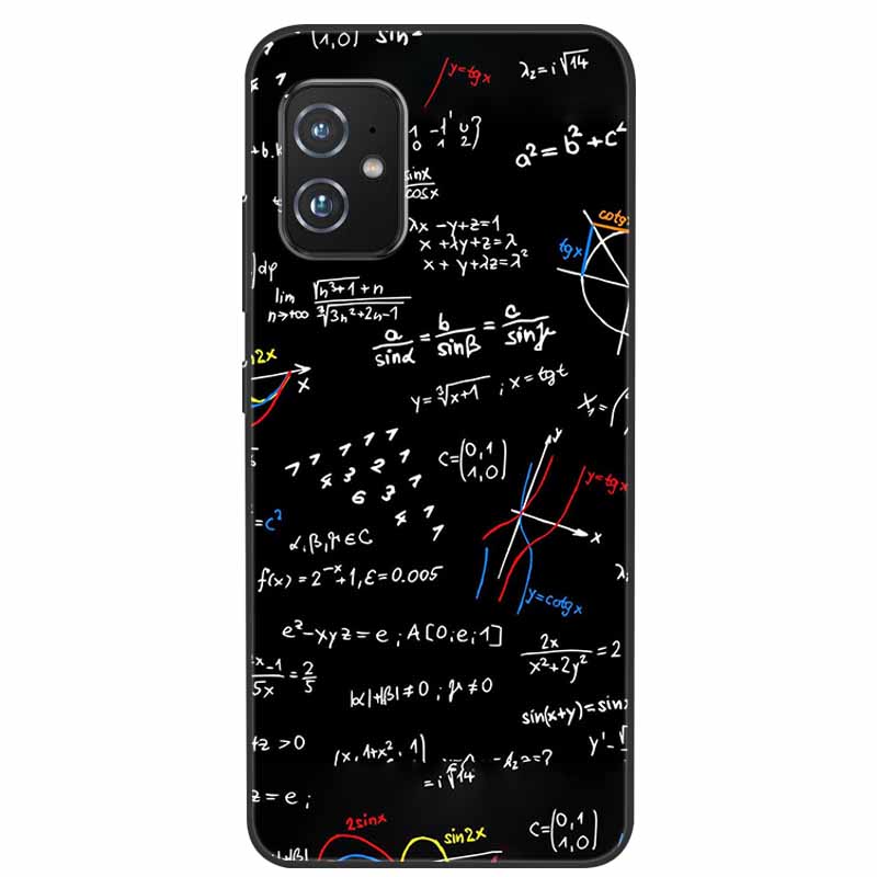 Чехол для Asus ZenFone 8 Черный ТПУ Мягкая Защитная Крышка Телефона Для Asus Zenfone 8 ZS590KS Силиконовые Чехлы для Zenfone8 Корпуса Coque Fundas
