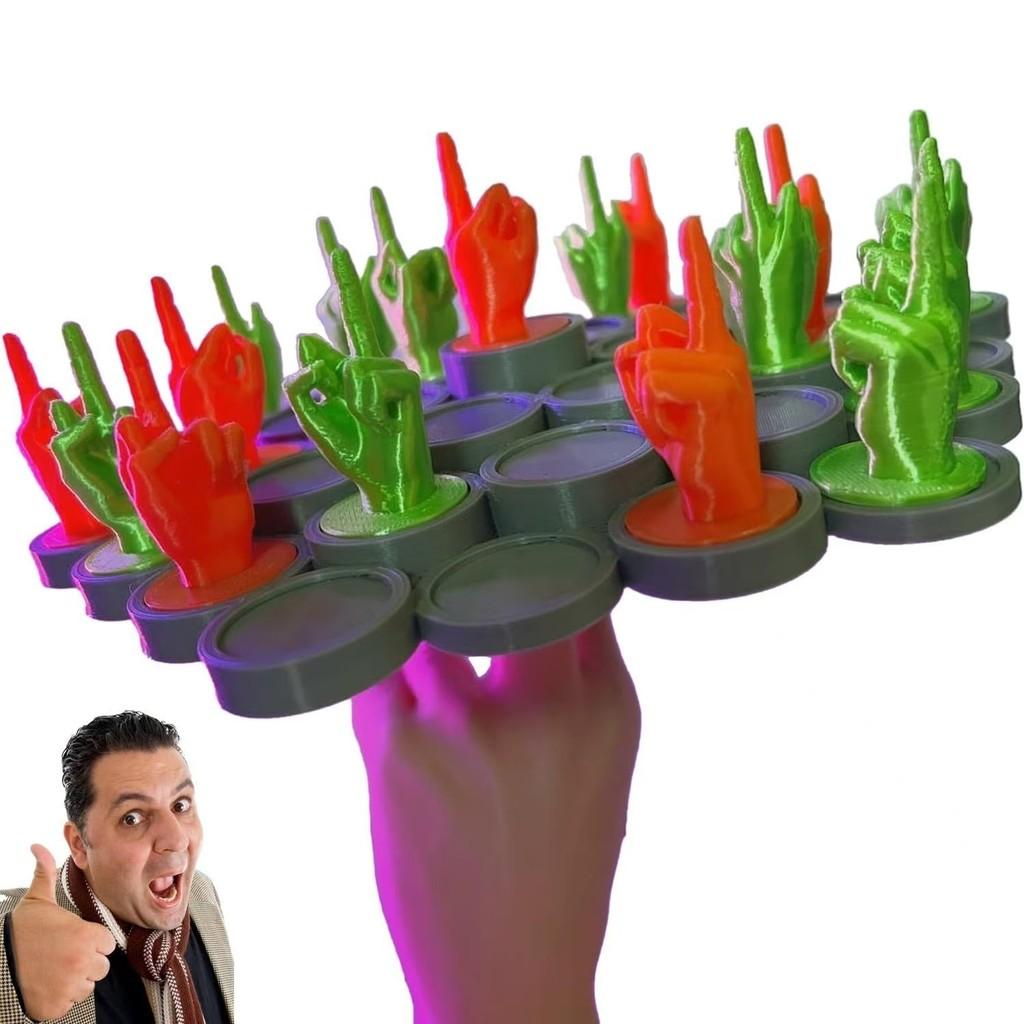 Интерактивная игрушка «Средний палец», балансировочная доска, настольная игра, социальное развлечение для взрослых