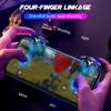 A1 Мобильный игровой триггер Профессиональная RGB-подсветка Вибрационный тип Контроллер для прицеливания и стрельбы Геймпад Кнопка Pulse Key для мобильного телефона