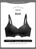 Seamless Adjustable Shaping Bra for Women with Large Busts, Push-Up, Side Support, Anti-Sagging, Thin Milk Cotton Cup