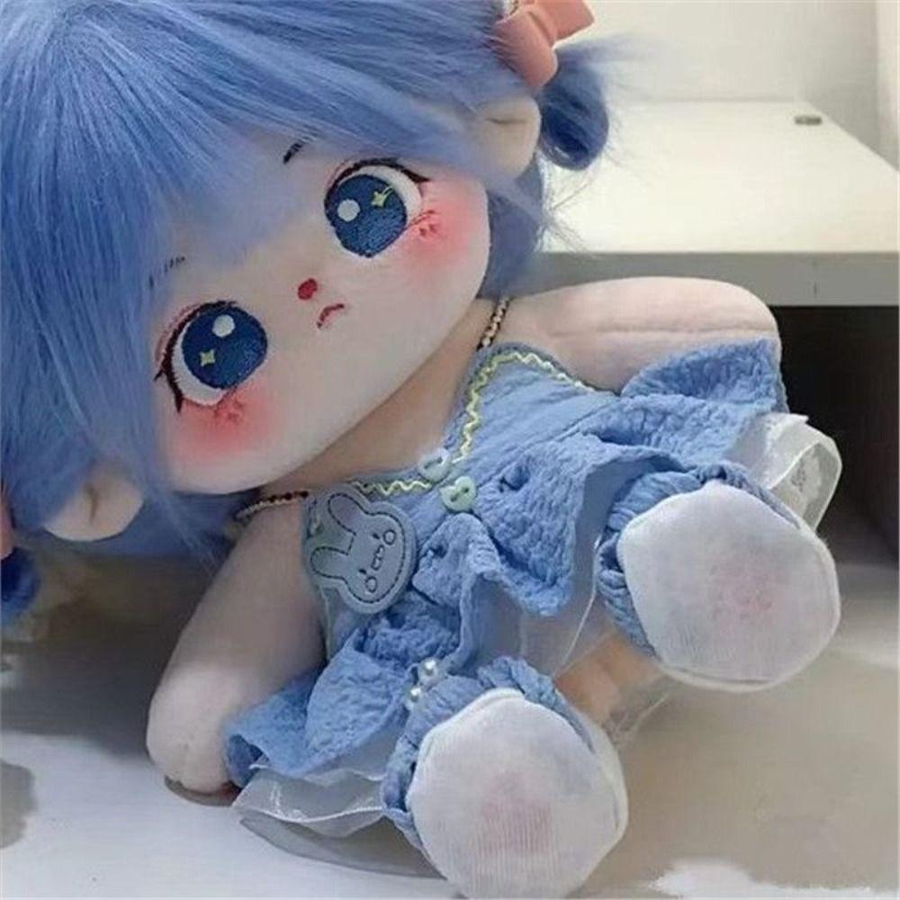 Красивая одежда для 20-сантиметровой хлопковой куклы, модная толстовка, трендовый K-pop наряд для плюшевых кукол
