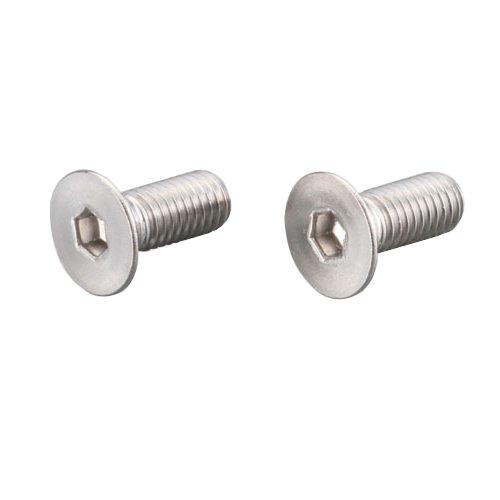 Kitaco K-CON 0900-060-30005 Countersunk Cap Bolts (Stainless Steel) M6 x P1.0 x 35 mm/2 Pieces