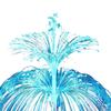 Colorful Outdoor Solar Light Waterproof Fiber Optic Lamp New Solar Jellyfish Lamp  Landscape Light