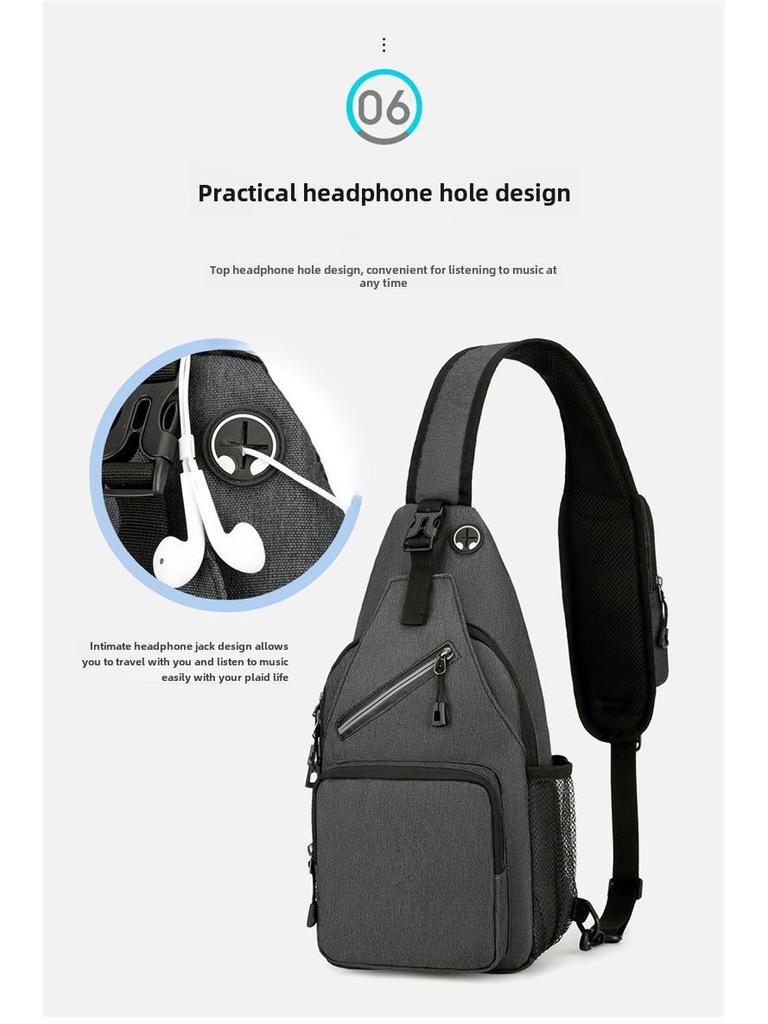 Модная многофункциональная сумка на грудь для мальчиков и девочек 2023 года — сумка через плечо для отдыха на открытом воздухе и путешествий