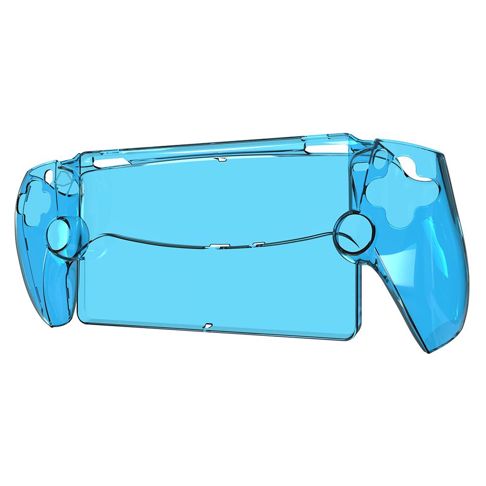 Transparent Protective Cover Shockproof PC Protective Case Anti-Drop Anti-Scratch Washable for PS5 Portal for Playstation Portal