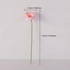 6pcs Artificial Opening Tulips, DIY Flowers Bouquet, PU Tulips Flower, Flower for Home Bedroom Wedding Home Decoration