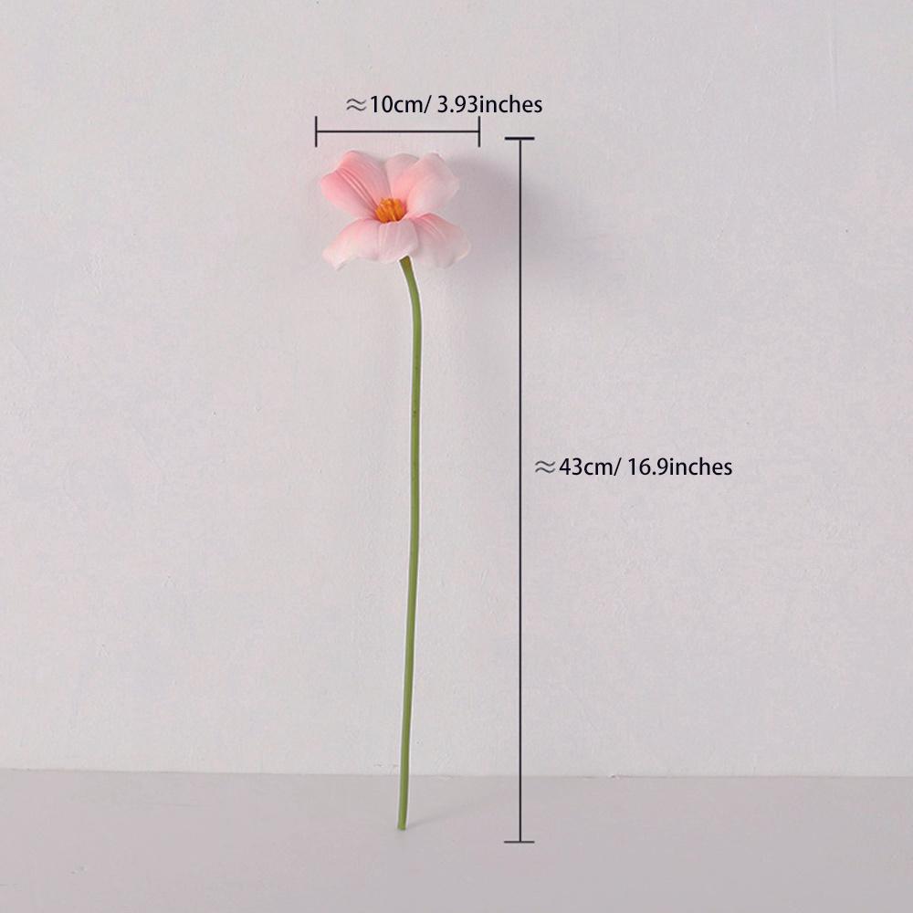 6pcs Artificial Opening Tulips, DIY Flowers Bouquet, PU Tulips Flower, Flower for Home Bedroom Wedding Home Decoration