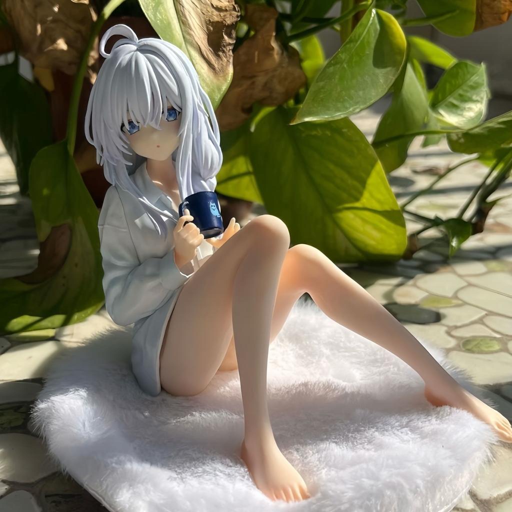 Majo No Tabitabi Элайна Ночная сорочка Аниме ПВХ Фигурка Игрушка Скульптура Модель Кукла
