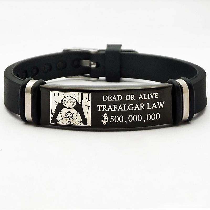 Модный унисекс цельный ремешок на запястье креативный периферийный Луффи Зоро тот же для женщин мужчин подарок на день рождения модные мультяшные ювелирные изделия аксессуары