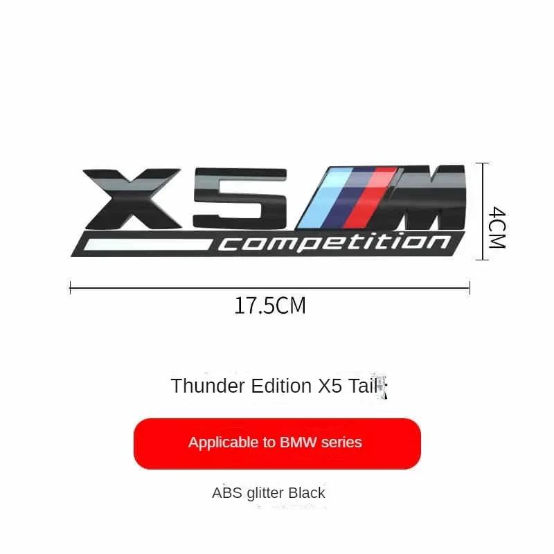 Значок-эмблема на багажник гоночного автомобиля, наклейка Thunder Edition для BMW m 1m 2m 3m 4m 5m 6m 7m 8x1m X2M X3M X4M X5M X6M X7M X3 X5 X6 yg2