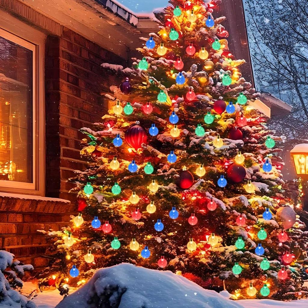 Солнечный пузырь шар световая гирлянда светодиодный хрустальный шар открытый кемпинг палатка атмосфера световая гирлянда