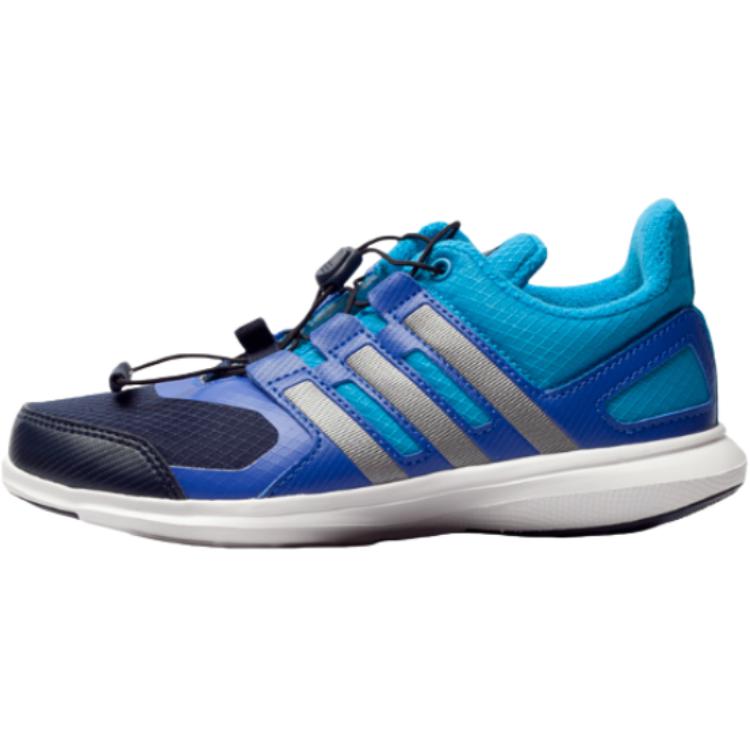Adidas Slip Resistant Abrasion Resistant Slip Resistant Abrasion Resistant Low top Kids' Running Shoes Blue Kids' S82685