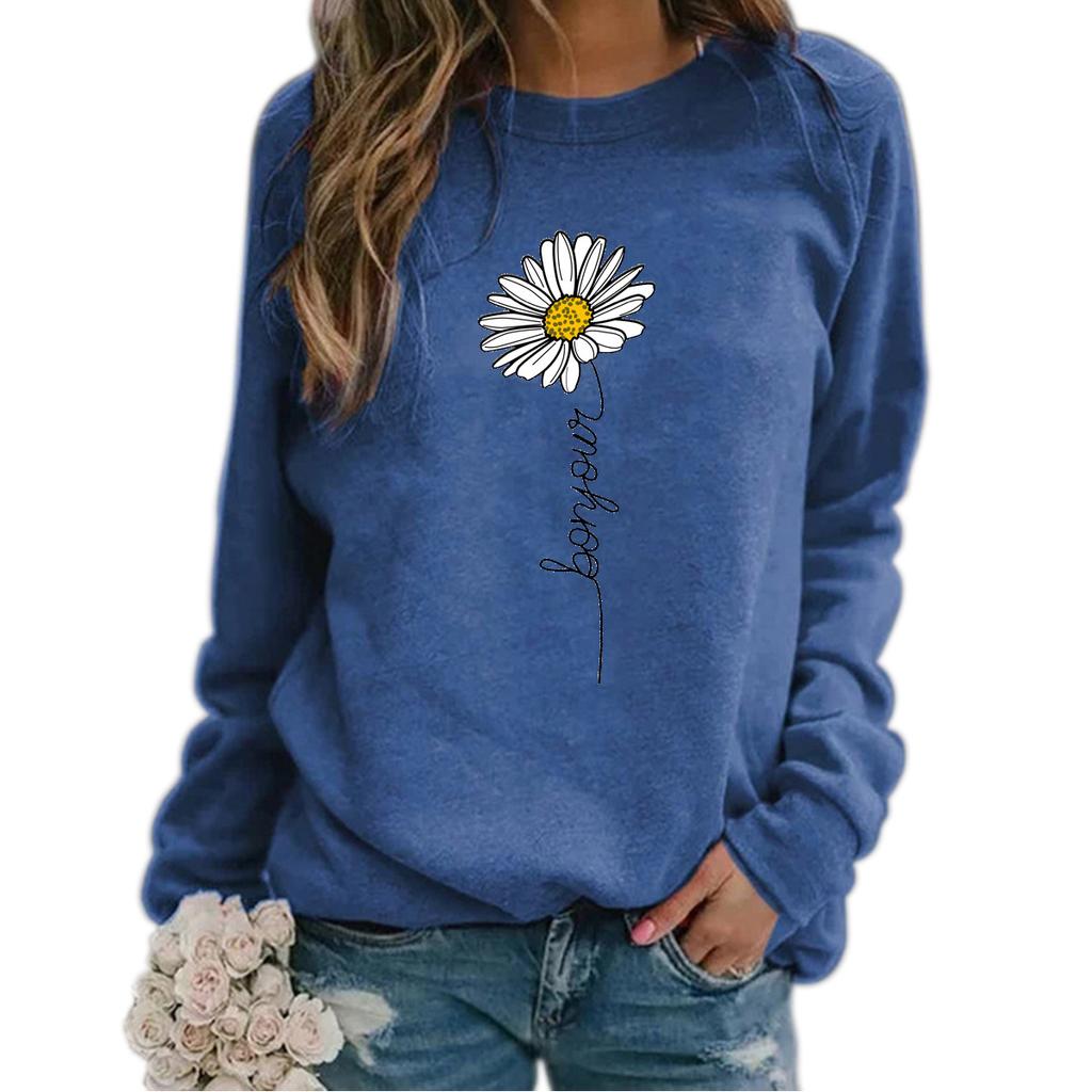 Винтажные пуловеры с принтом подсолнечника, женские рождественские повседневные свободные тонкие толстовки с капюшоном, женская 3d толстовка