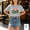 Street Skate Lover T Shirt Mullen Retro Flame Skateboard Graphic Print Soft Cotton Crew Neck Top Y2k Top Harajuku