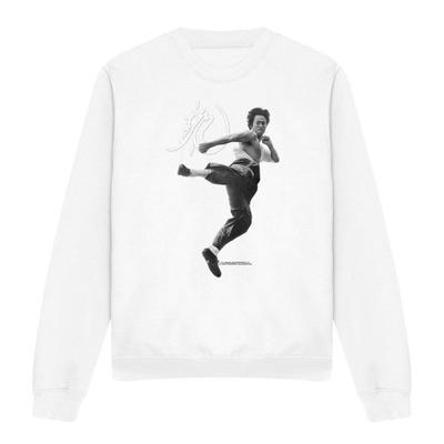 Унисекс толстовка для взрослых Bruce Lee 'Летящий удар'