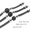 Silicone Open Mouth Gag Ball Bdsm Bondage Mouth Belt Slave Ball Erotic Sex Toys for Woman Couples Adult Game Accessories Toys