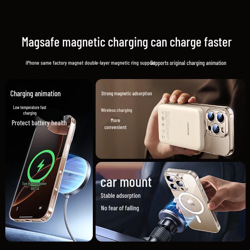 Ugreen Магнитный чехол MagSafe для iPhone 16 Pro Max