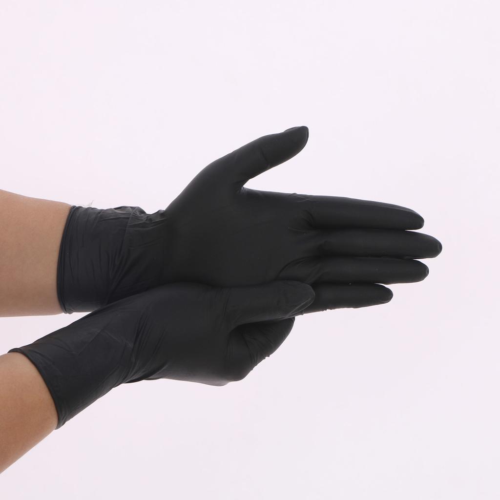 100 шт./кор. нитриловые одноразовые перчатки, износостойкие, химические, лабораторные, пищевые, медицинские, рабочие перчатки