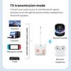 With Mic Wireless Receiver Transmitter Type-C Changing TX/RX BT Boxes  for TV Car Speaker