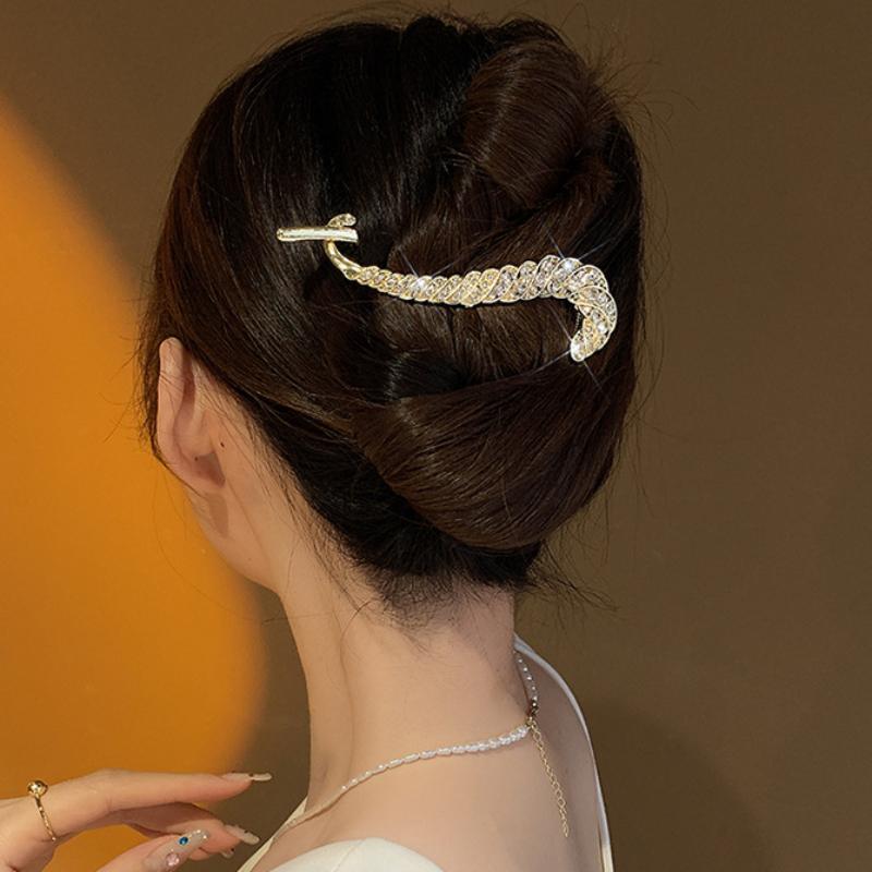 1PC Hair Accessories Rhinestone Clasp Barrettes Irregular Women Trendy Hair Clips Girl Claw Headdress Korean Hairpin